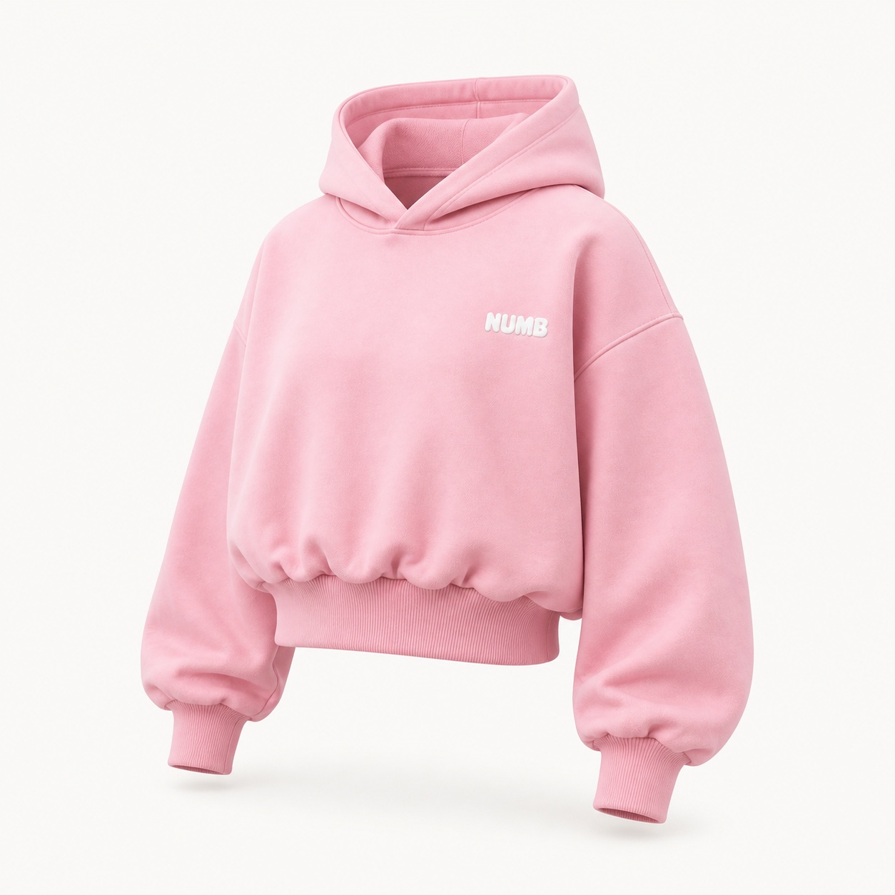 Bluza NUMB Boxy 450 GSM — Crystal