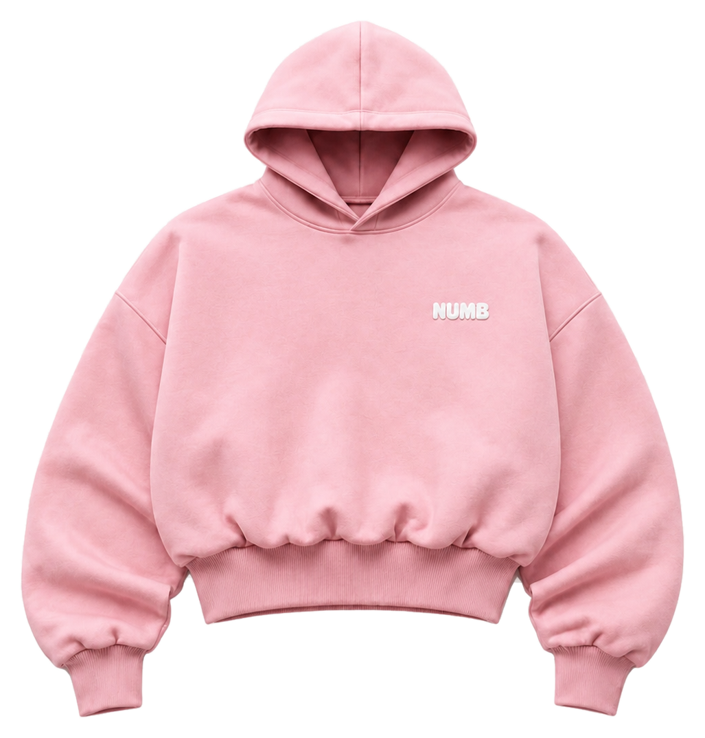 Bluza NUMB Boxy 450 GSM — Crystal